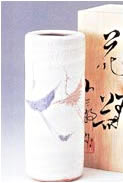 Hand-made flower vase